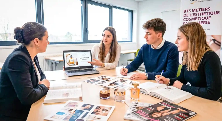 BTS Métiers de l'esthétique Cosmétique et parfumerie